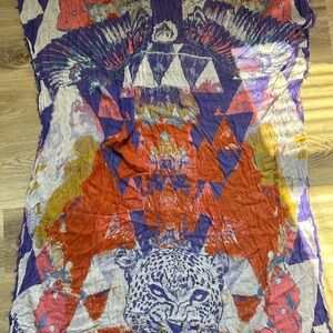 BCBGeneration Multicolor Graphic Scarf